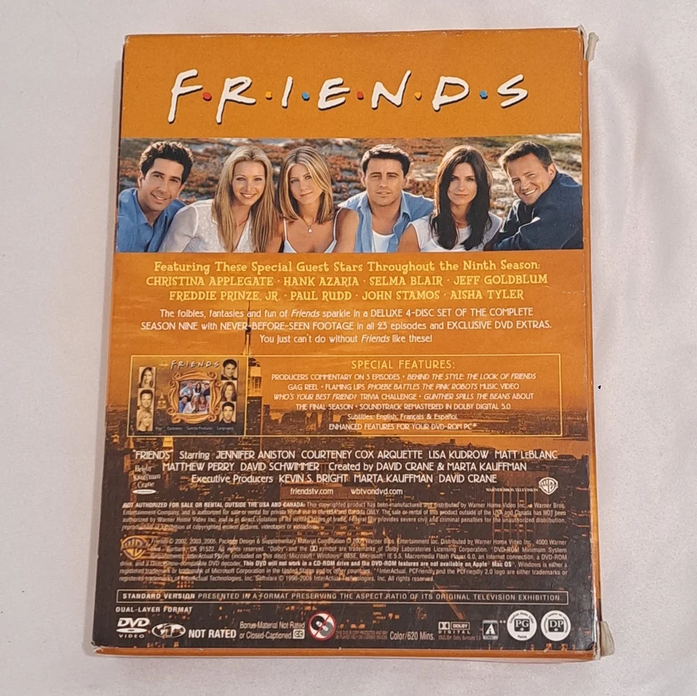FRIENDS SEASON 9 DVD 📀